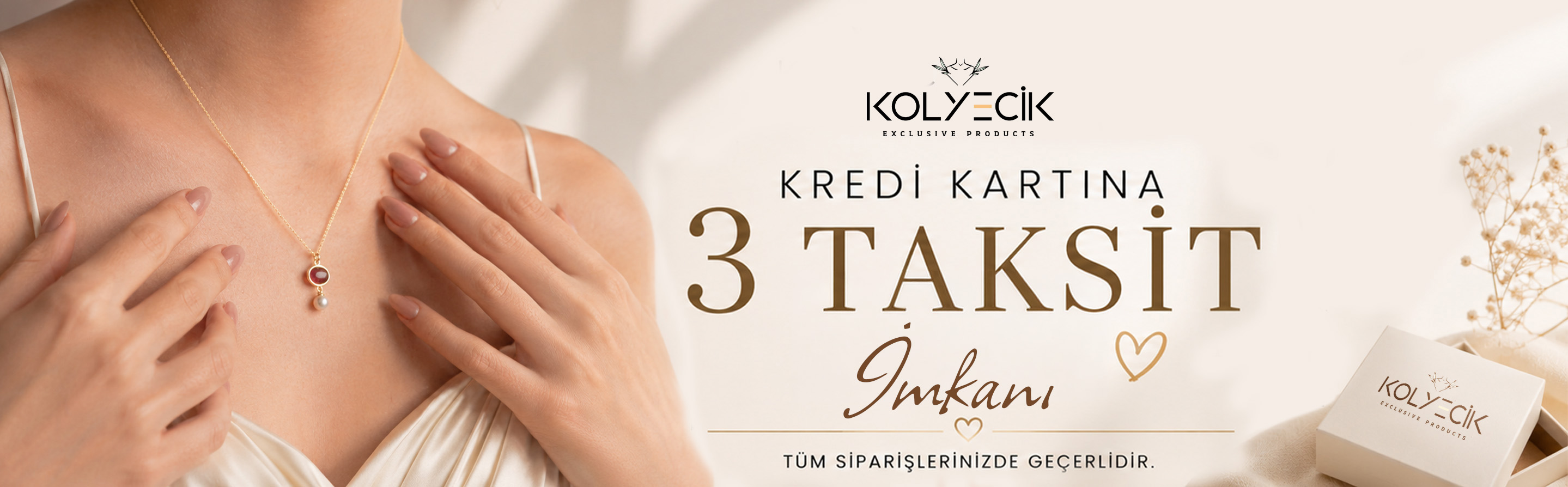 Peşin Fiyatına 3 Taksit İmkanı