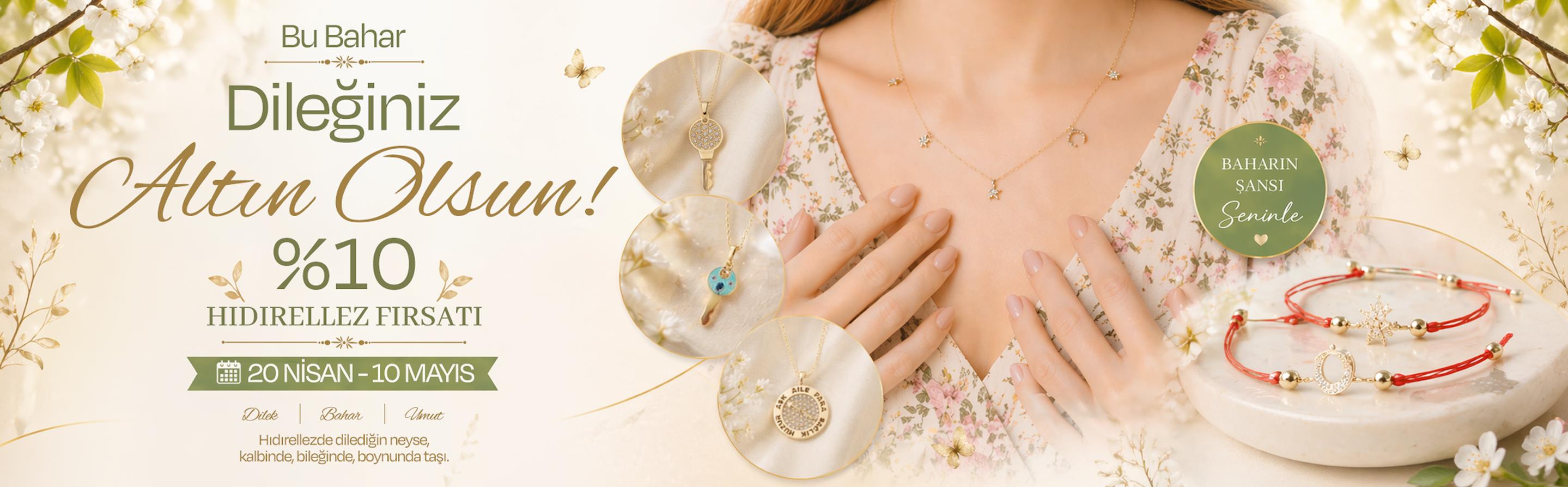 Hıdırellez Fırsatı %10 indirim