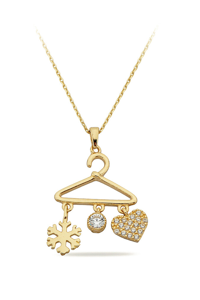 14 Ayar Altın Minimal Kolye