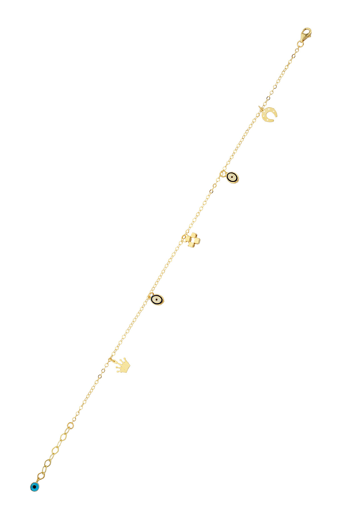 14 Ayar Altın Mineli Halhal