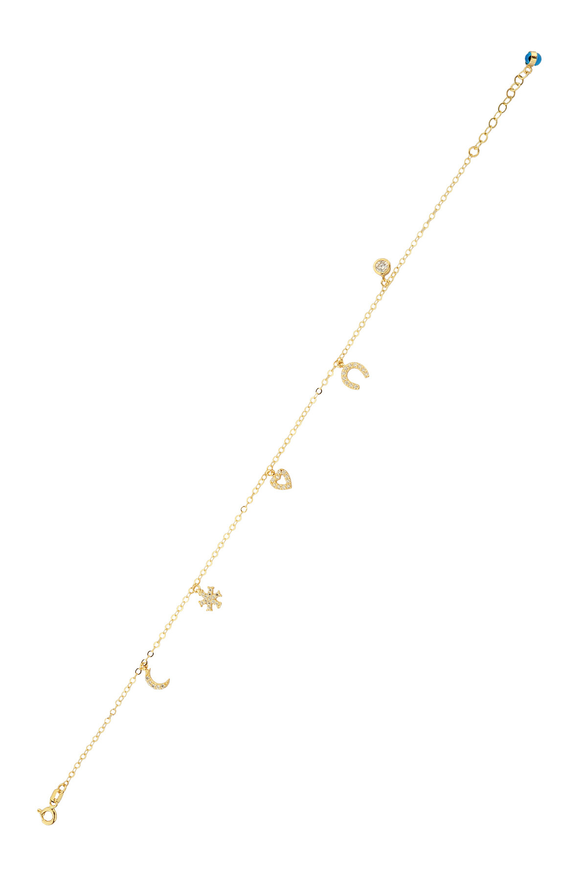 14 Ayar Altın Figürlü Halhal