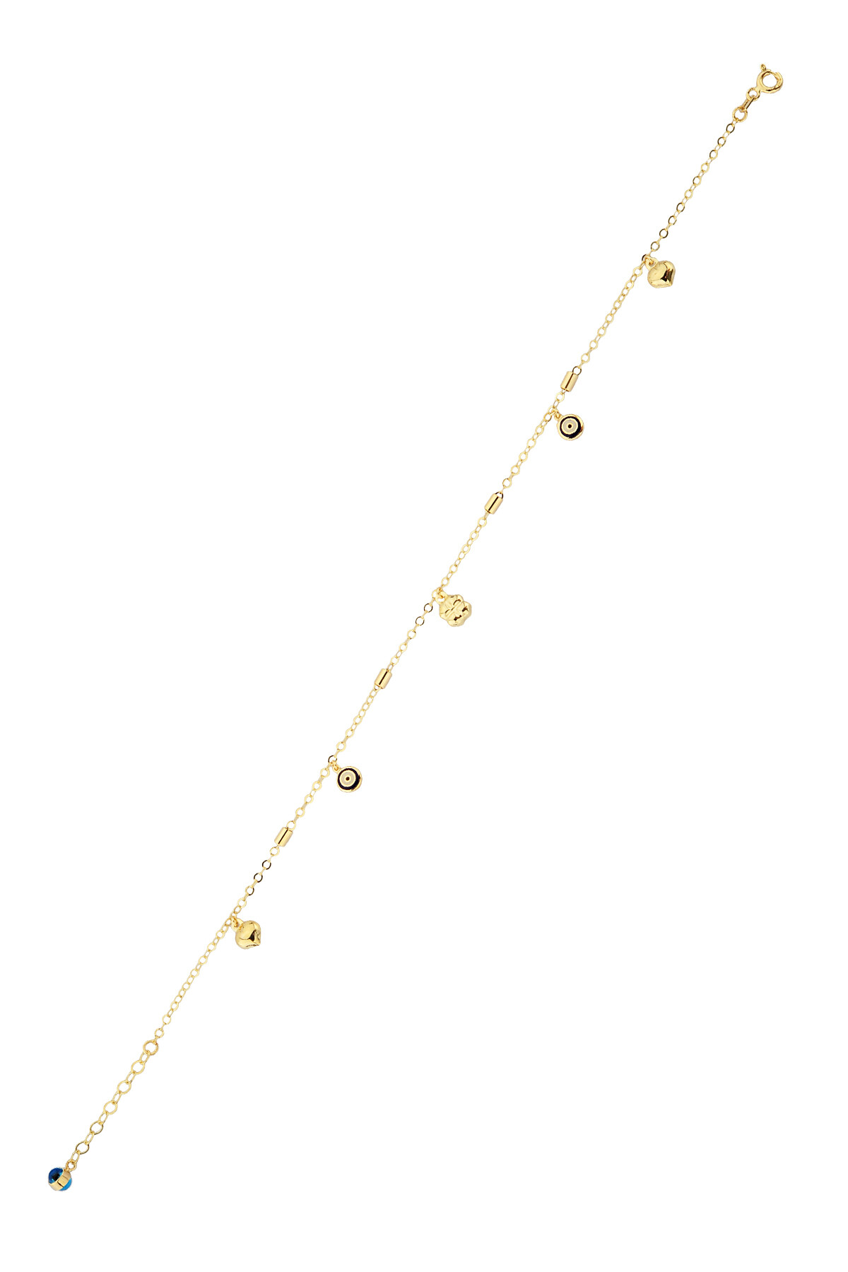 14 Ayar Altın Nazarlı Halhal