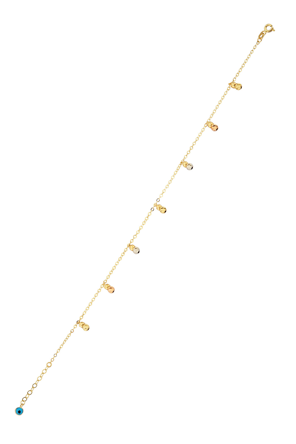 14 Ayar Altın Dorikalı Top Halhal