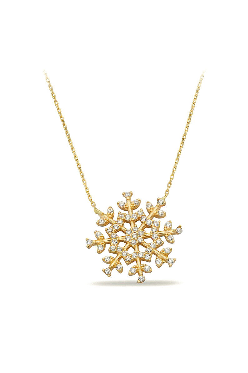 14 Ayar Altın Kartanesi Kolye