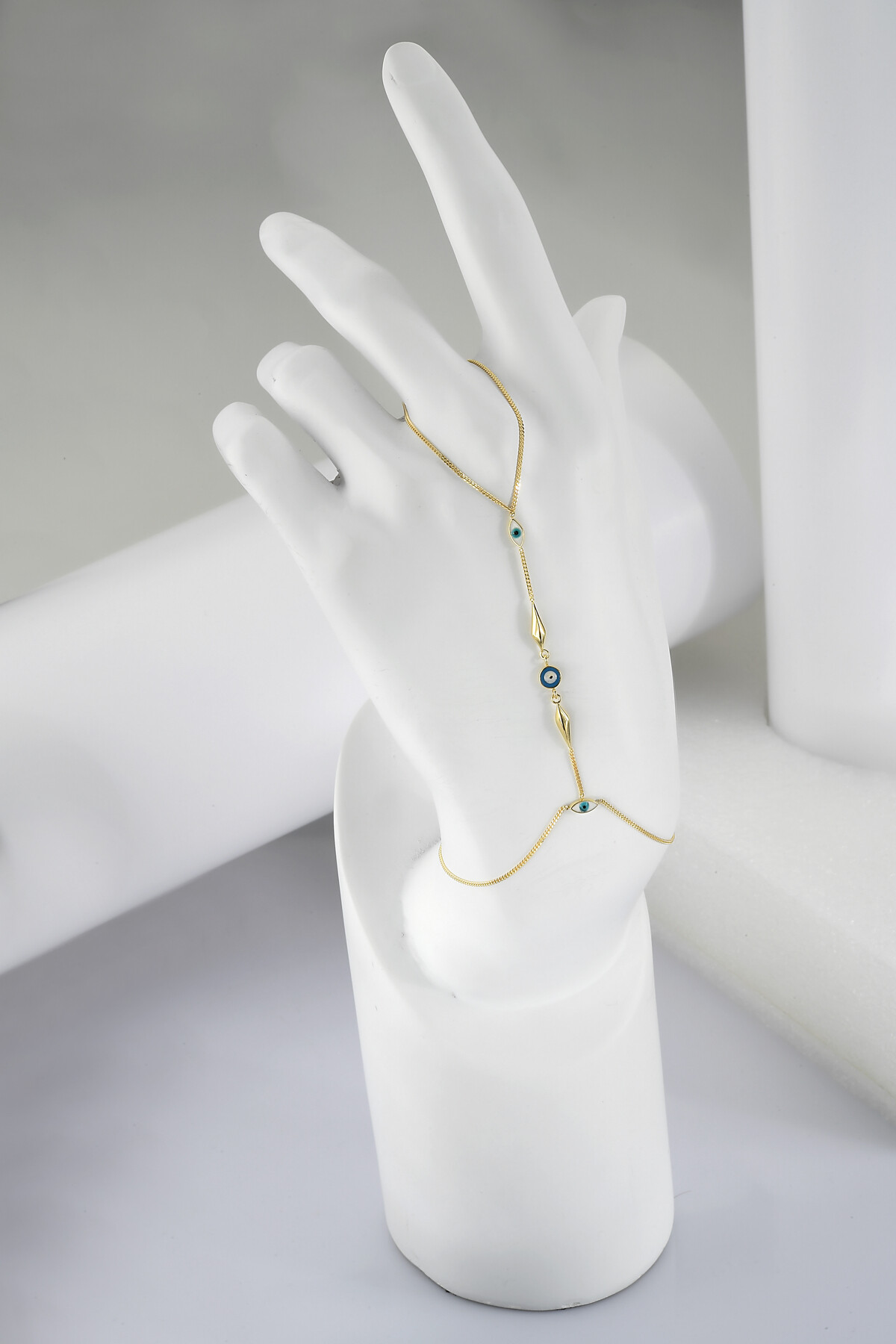 14 Ayar Altın Mineli Göz Şahmeran