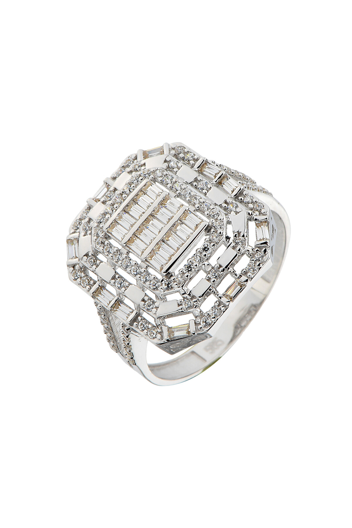 14 Ayar Altın Baget Yüzük