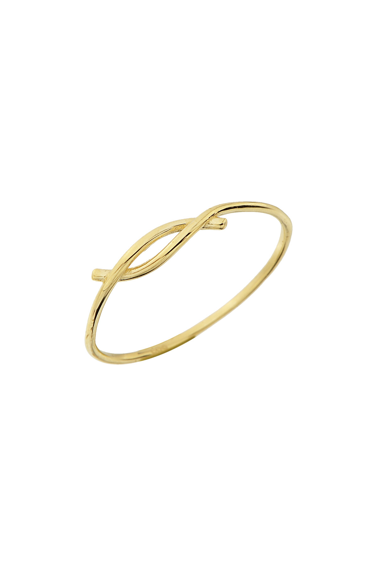 14 Ayar Altın Düğüm Yüzük