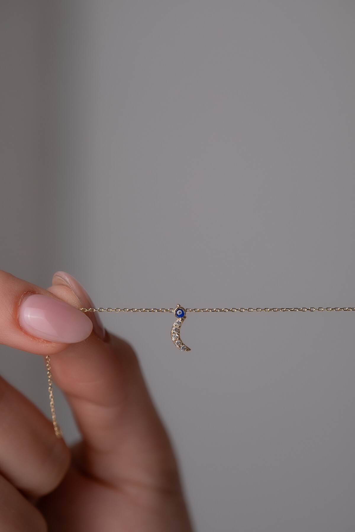 14 Ayar Altın Şans Kolye