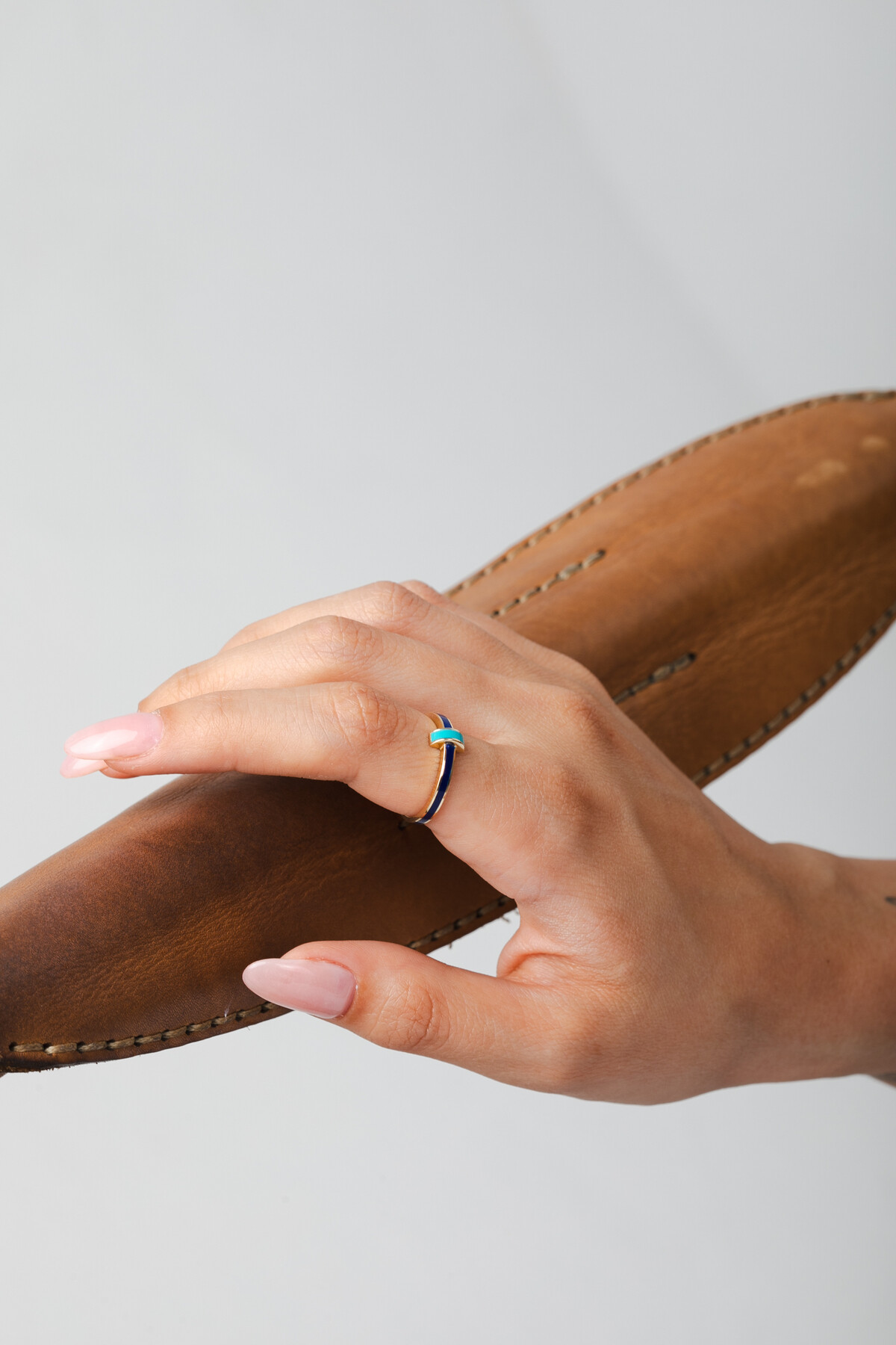 14 Ayar Altın Sosyete Yüzük