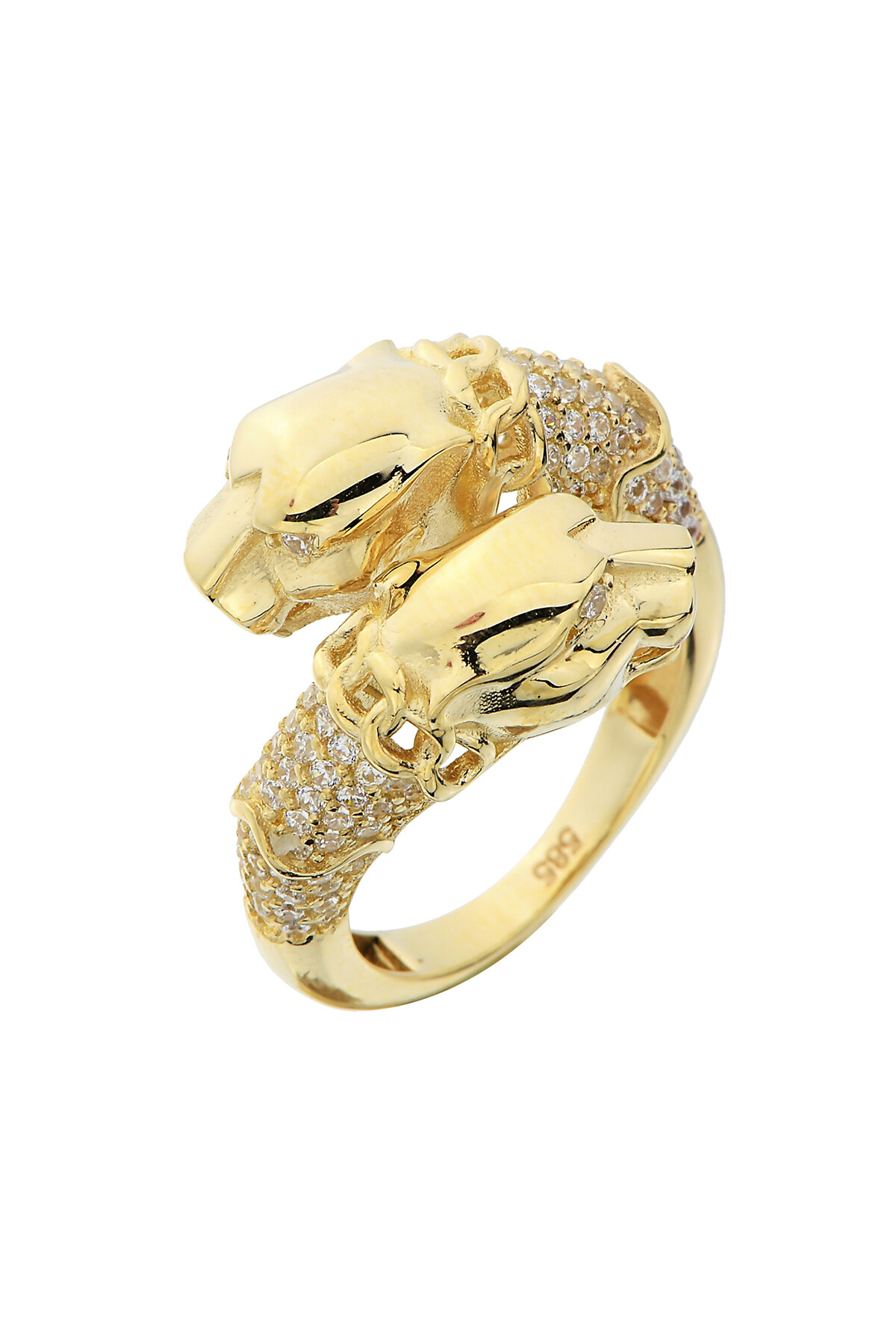 14 Ayar Altın Yılan Yüzük