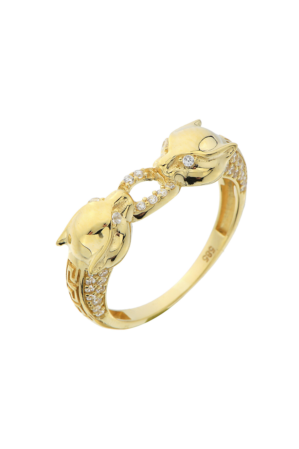 14 Ayar Altın Yılan Yüzük