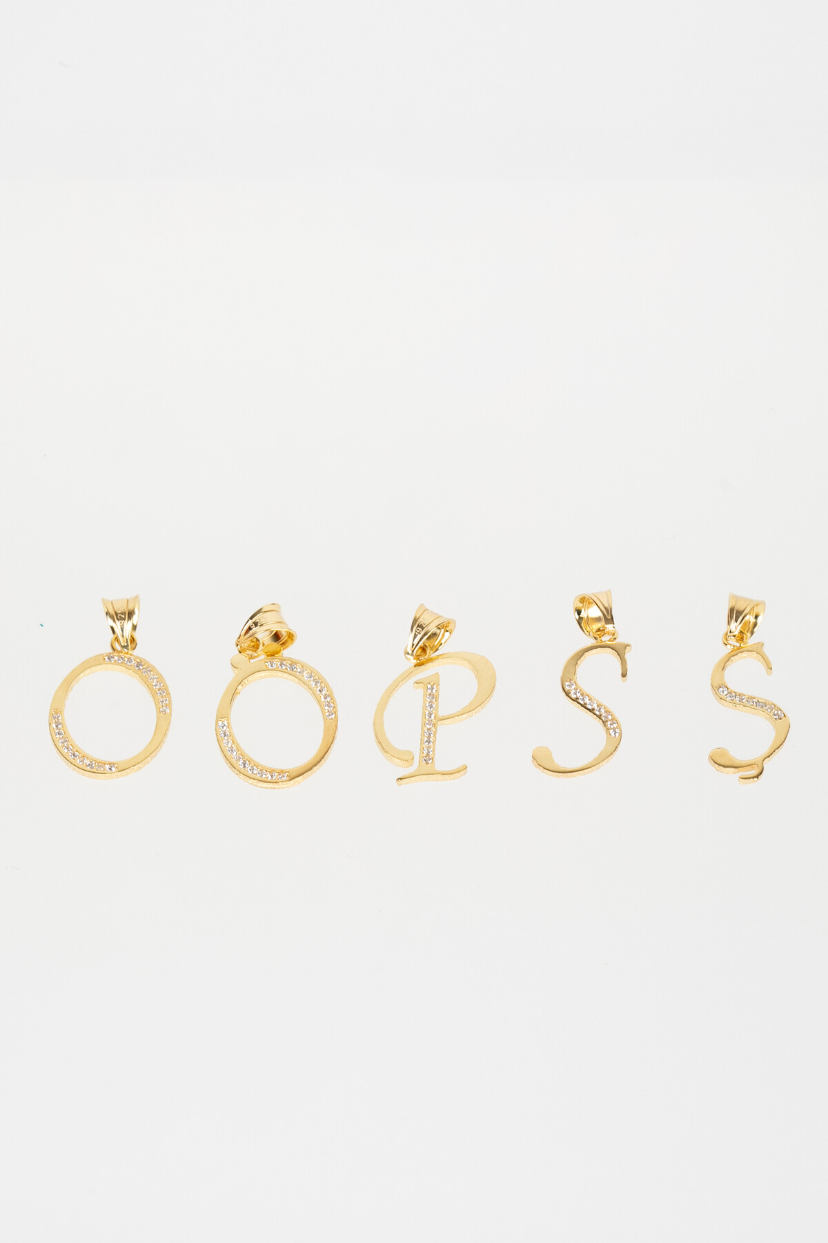 14 Ayar Altın El Yazısı Harf Kolye