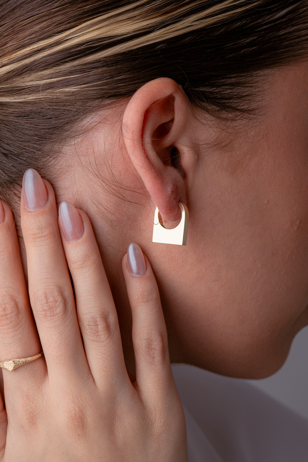 14 Ayar Altın Fantezi Küpe