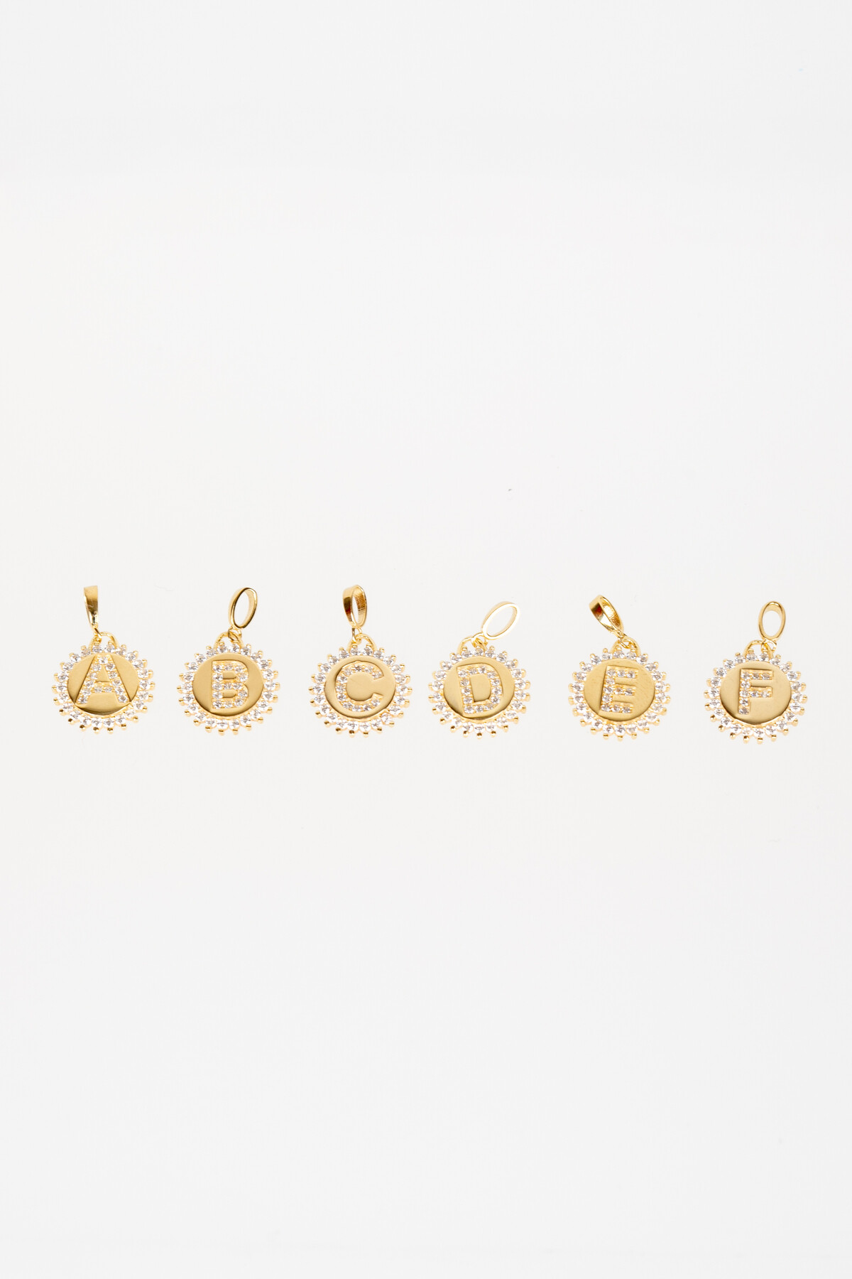 14 Ayar Altın Harf Kolye