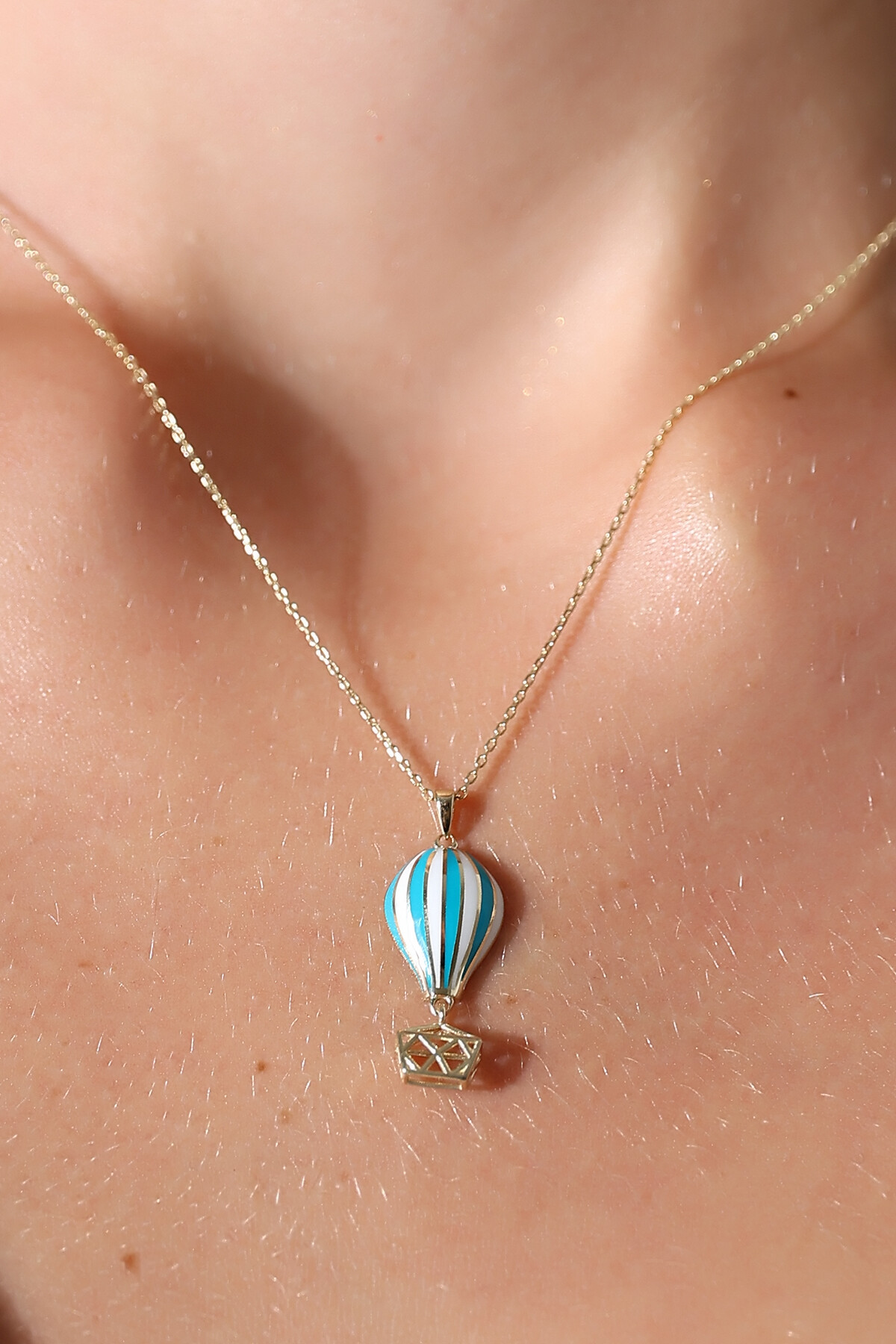 14 Ayar Altın Kapadokya Kolye