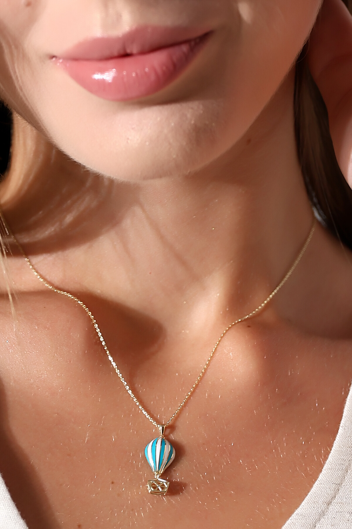 14 Ayar Altın Kapadokya Kolye