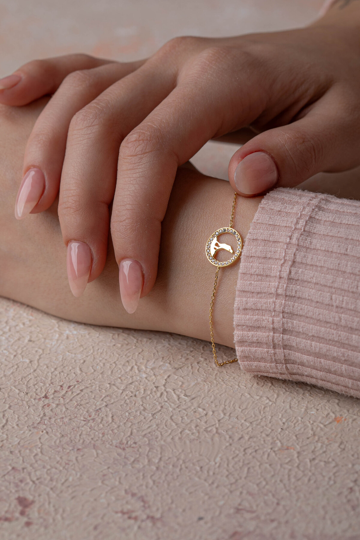 14 Ayar Altın Atatürk Bileklik