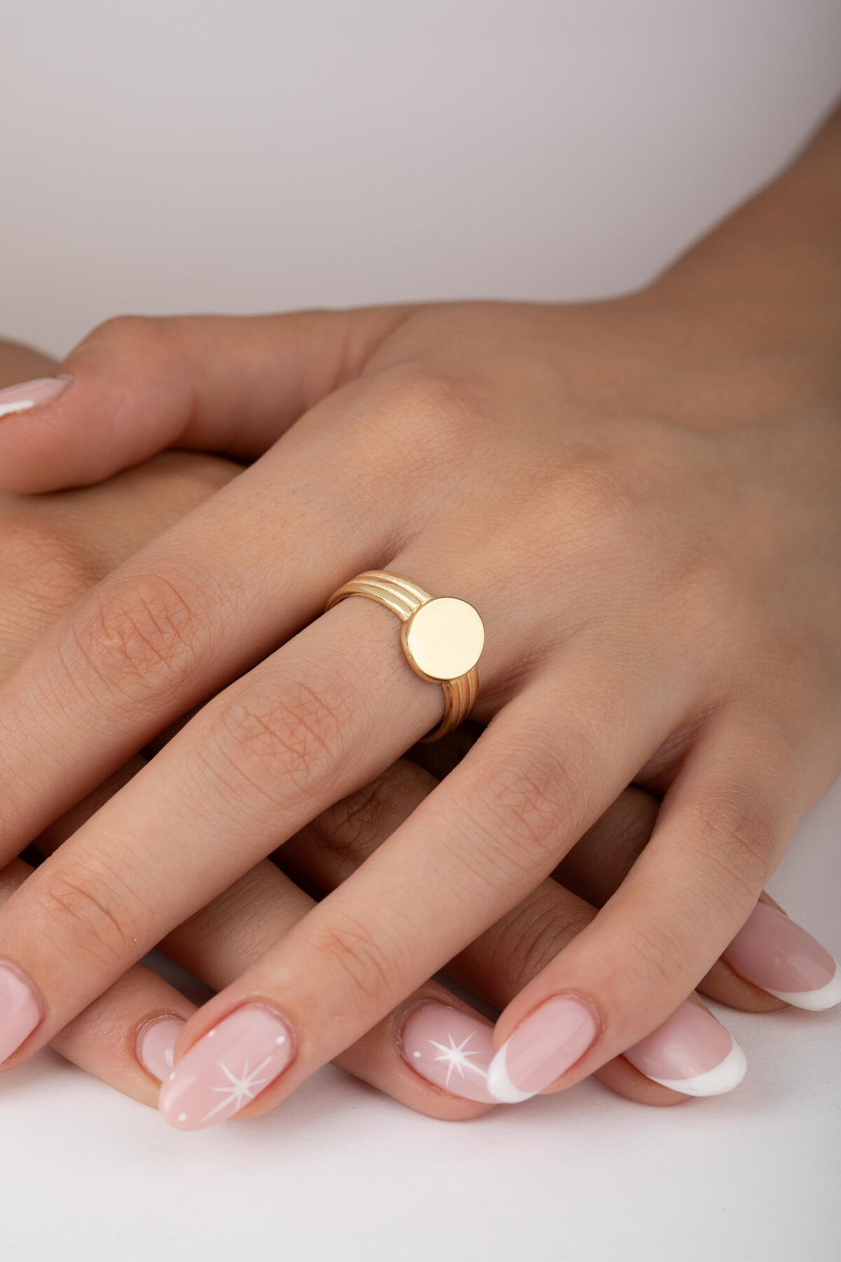 14 Ayar Altın Burgu Yüzük