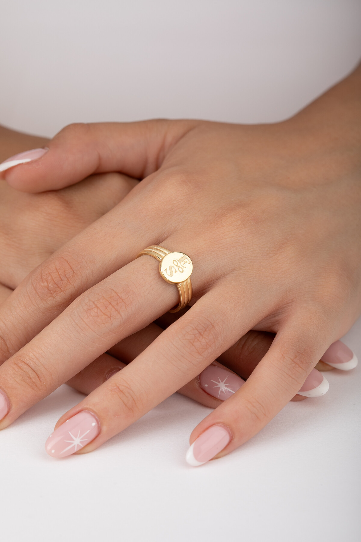 14 Ayar Altın Burgu Yüzük