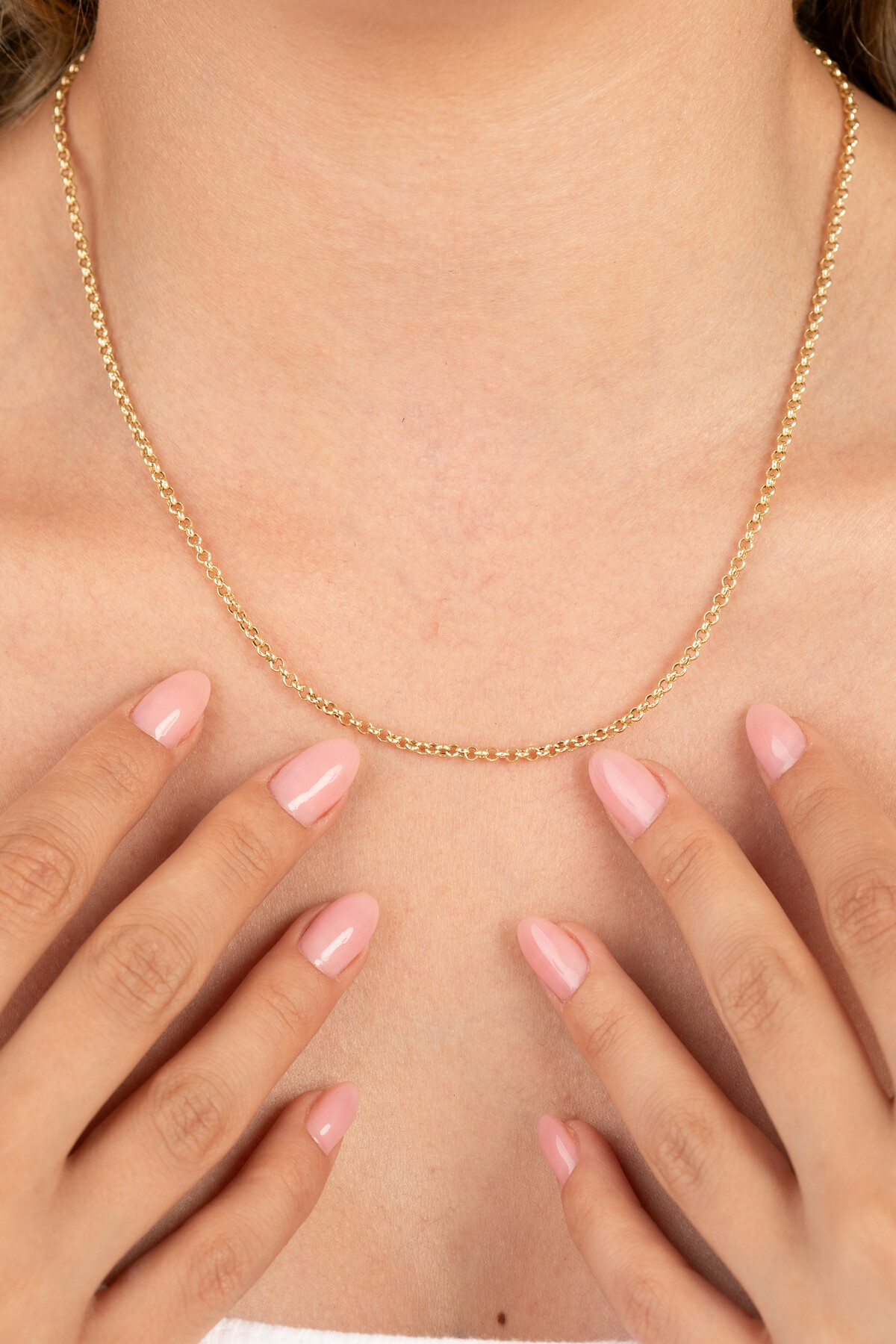 14 Ayar Altın Doç Zincir