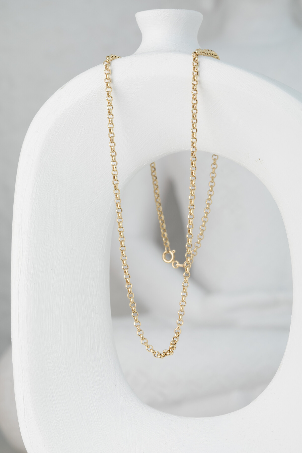 14 Ayar Altın Doç Zincir