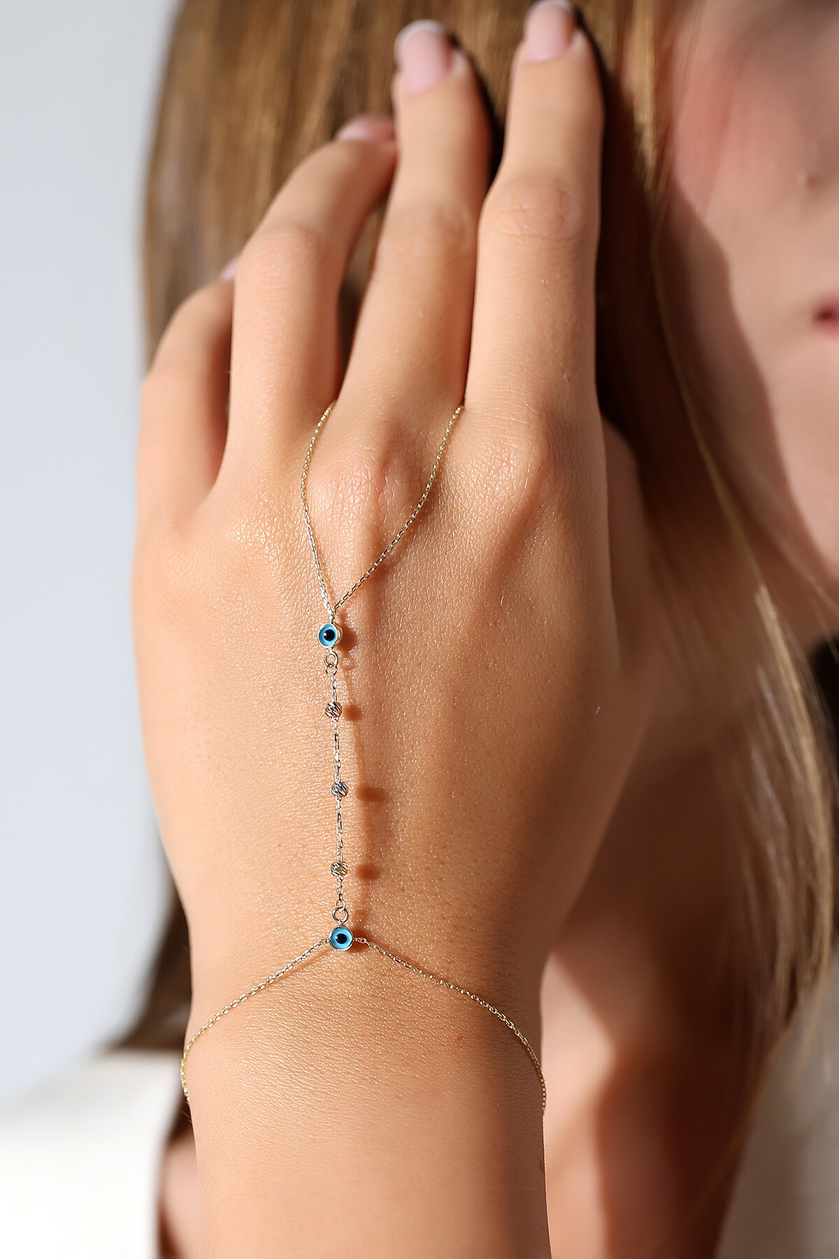 14 Ayar Altın Dorika Gözlü Şahmeran