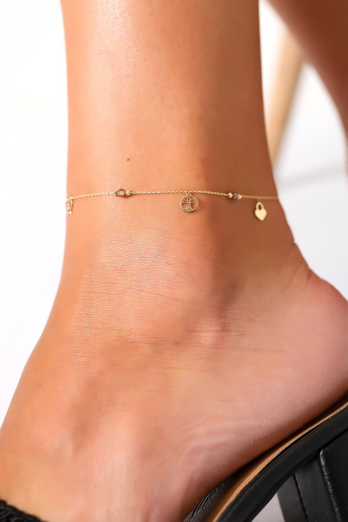 14 Ayar Altın Figürlü Halhal