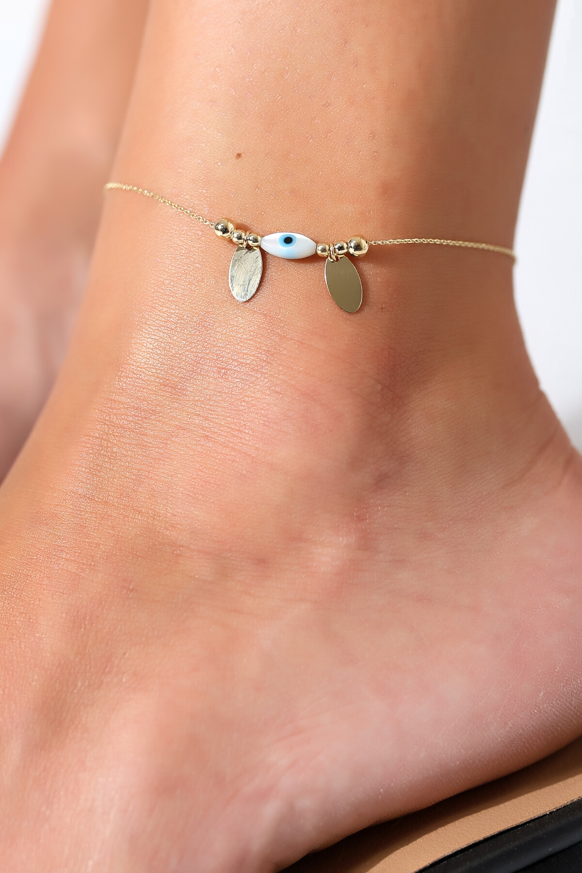 14 Ayar Altın Göz Halhal