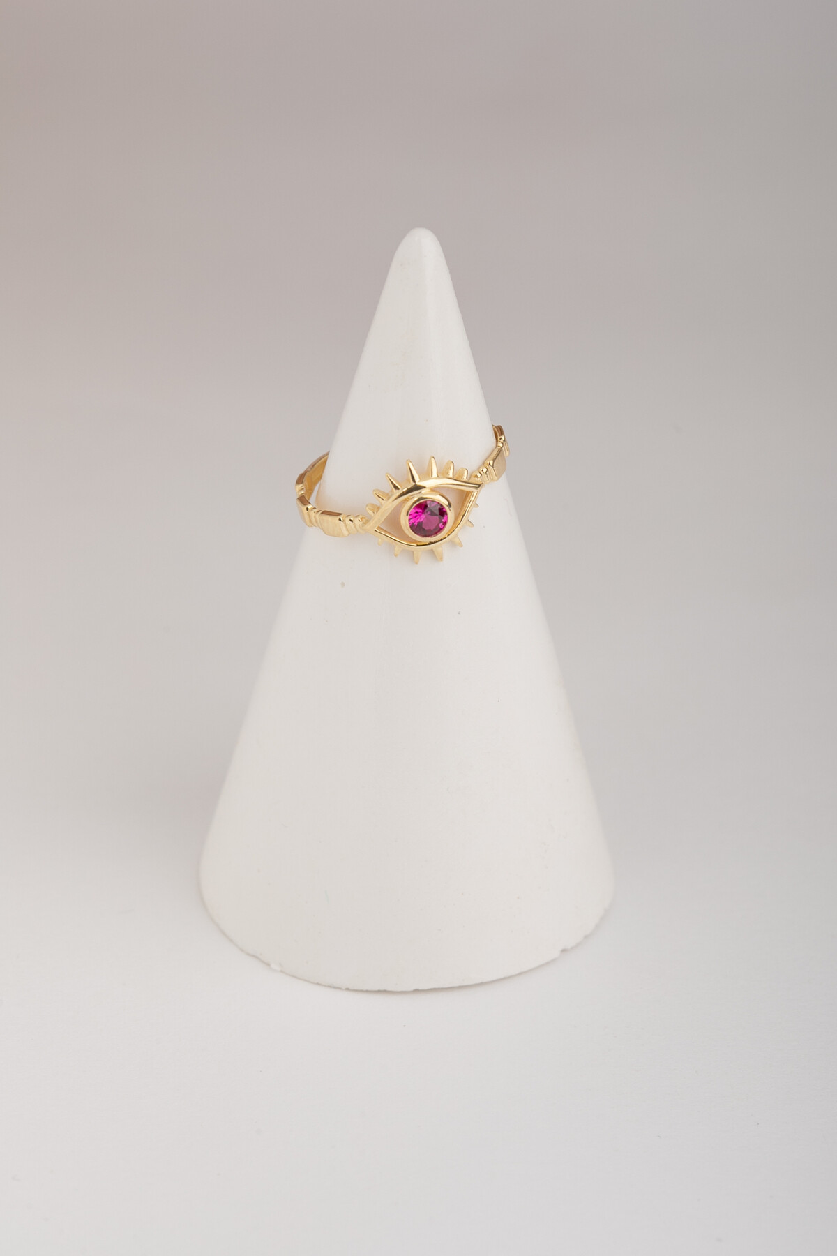 14 Ayar Altın Göz Yüzük