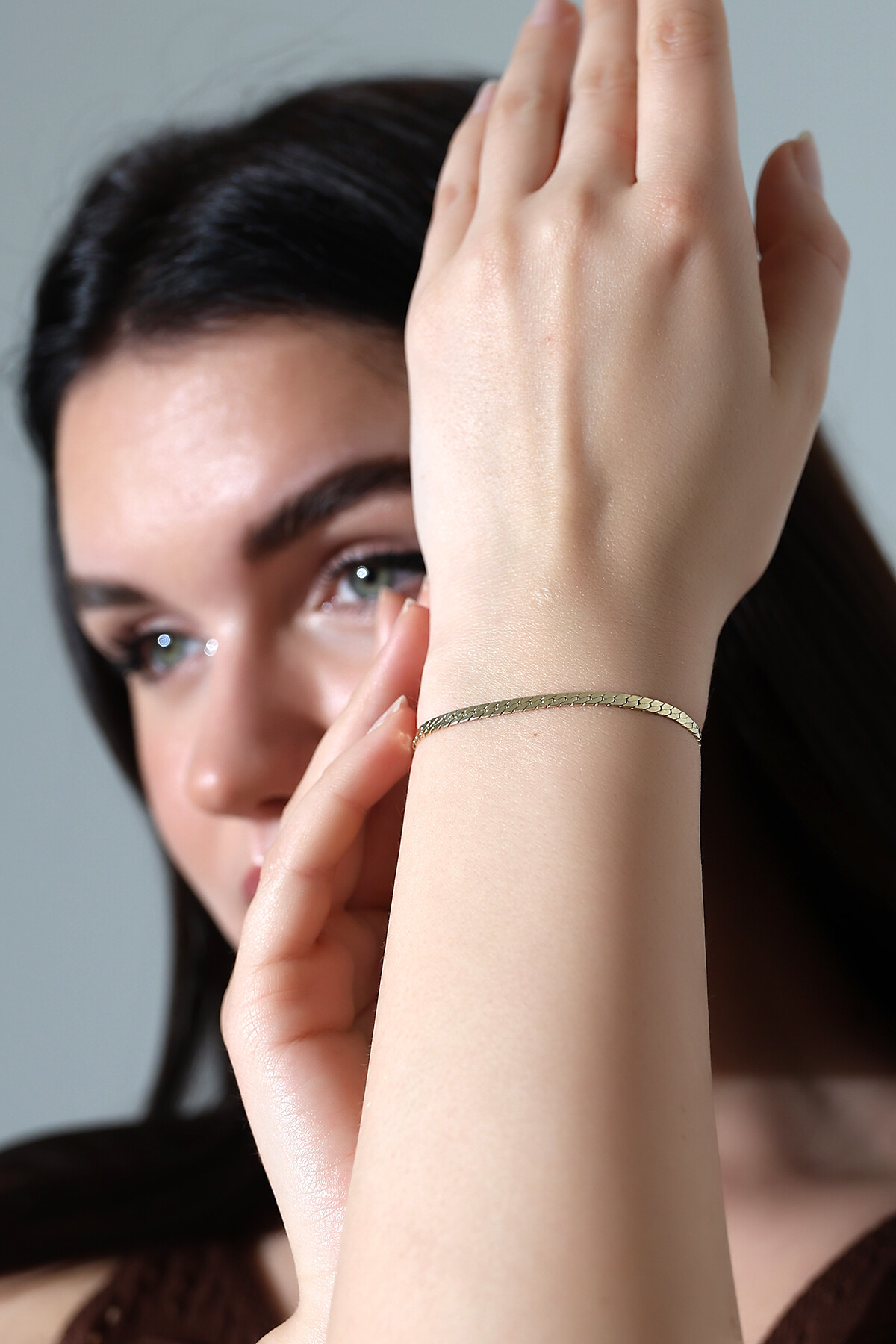 14 Ayar Altın Gurmet Bileklik