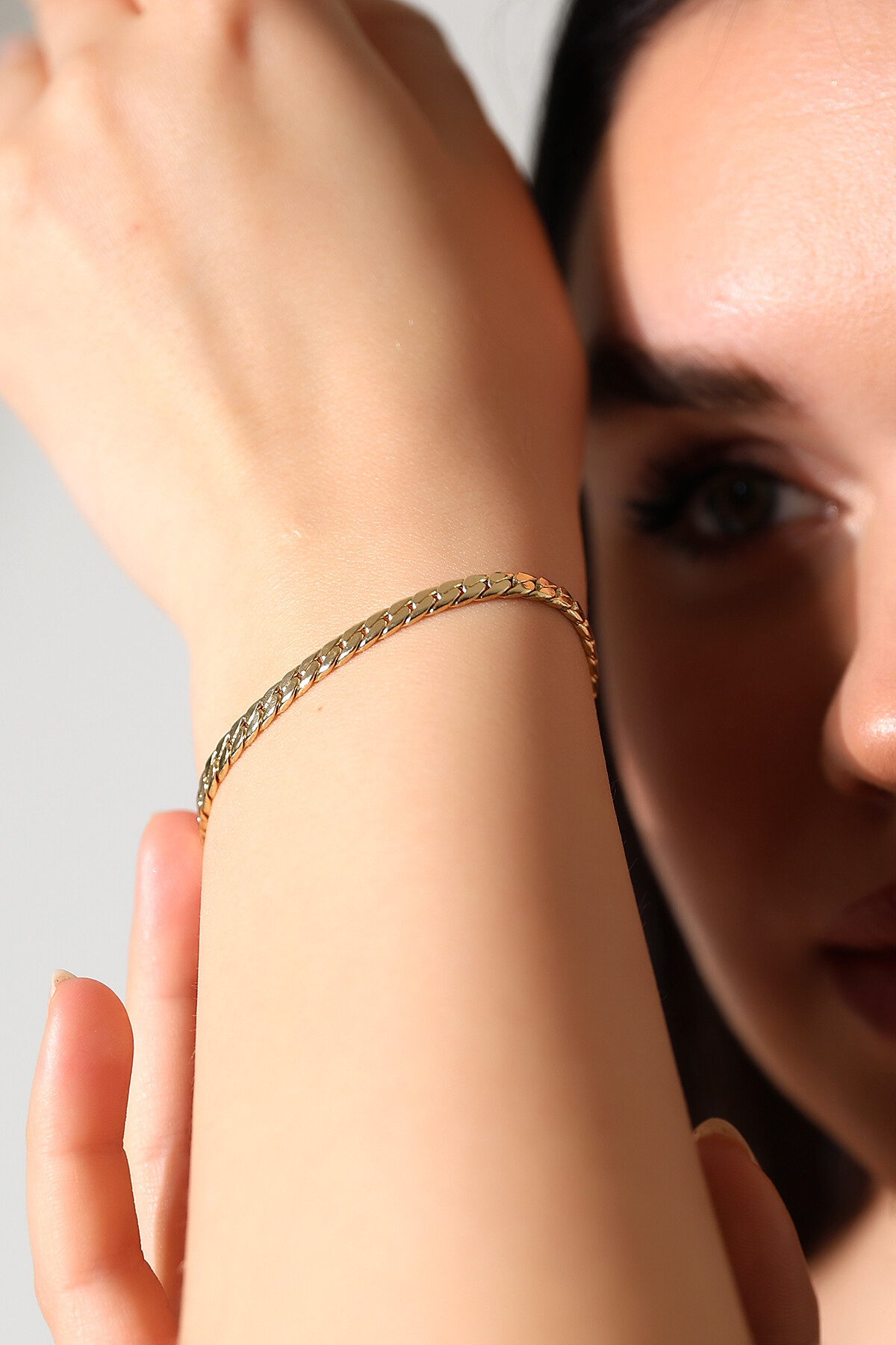 14 Ayar Altın Gurmet Bileklik