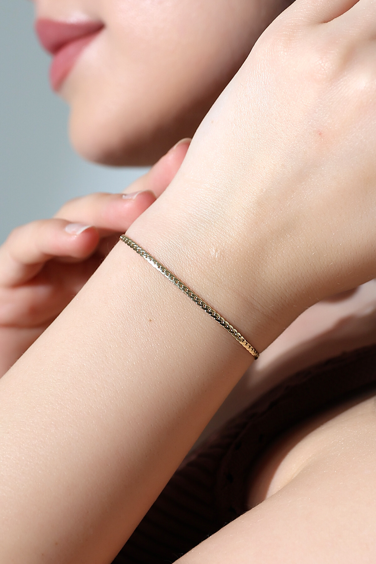 14 Ayar Altın Gurmet Bileklik