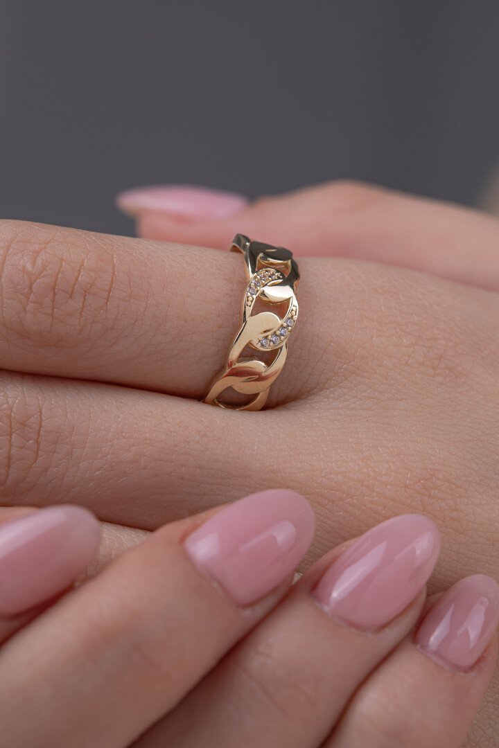 14 Ayar Altın Gurmet Yüzük