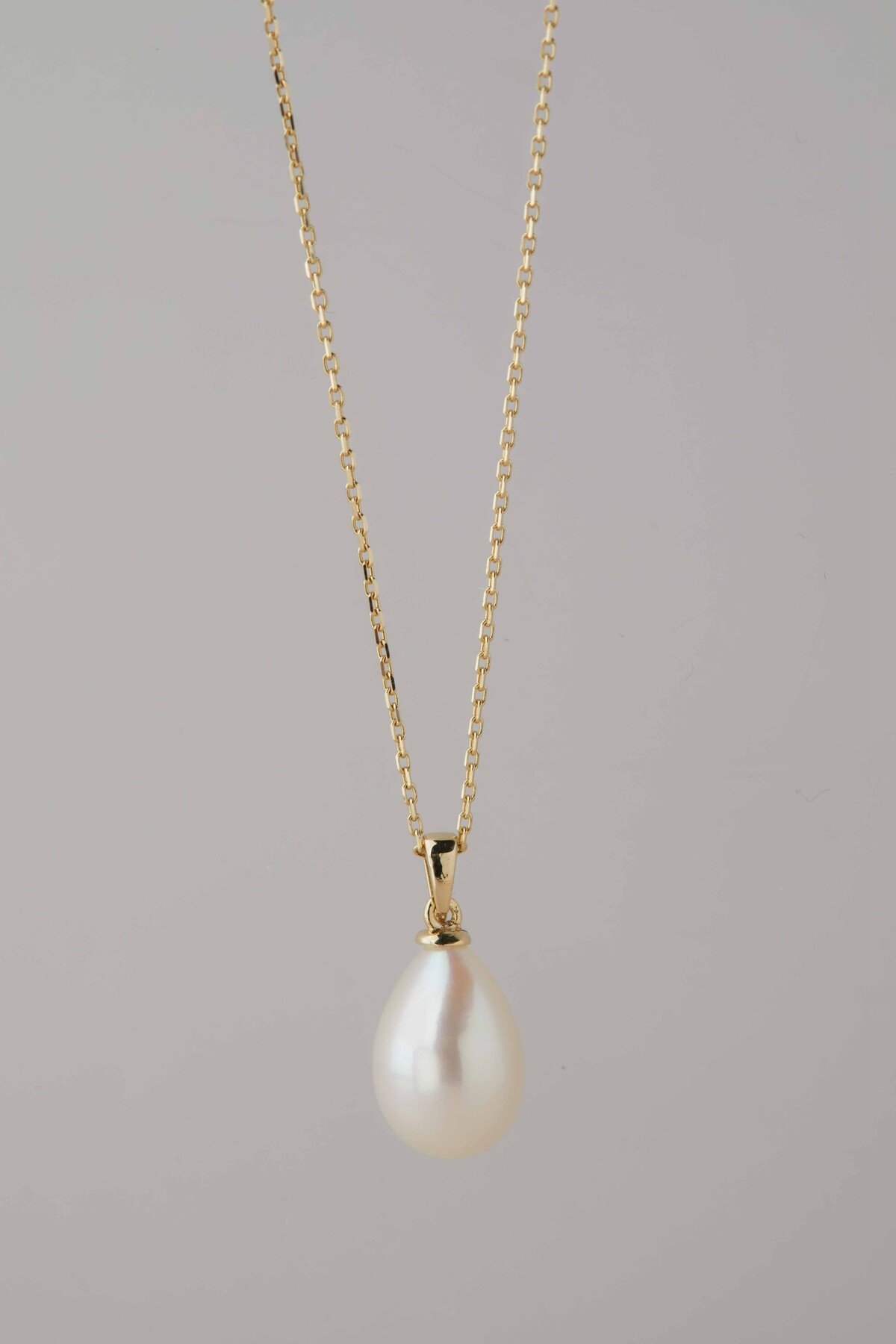 14 Ayar Altın İnci Kolye