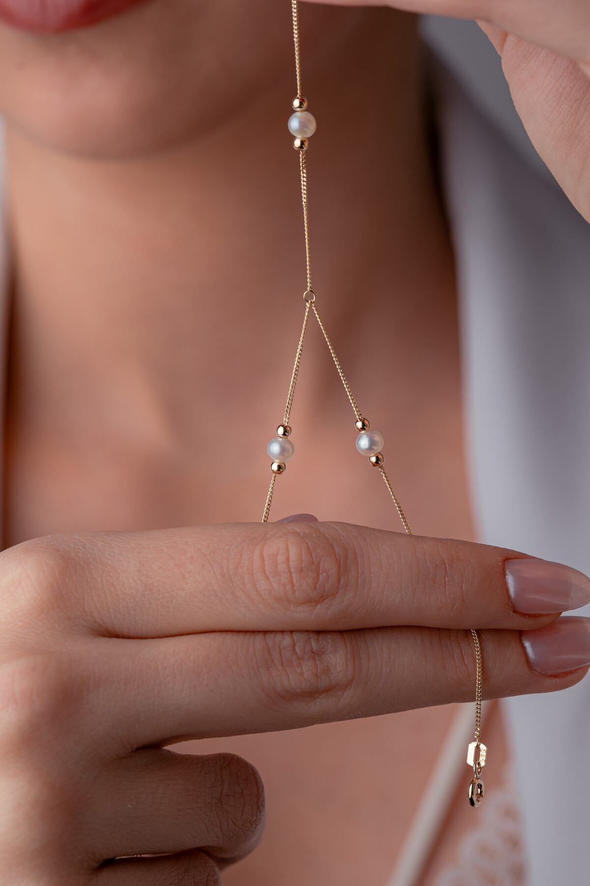 14 Ayar Altın İnci Şahmeran