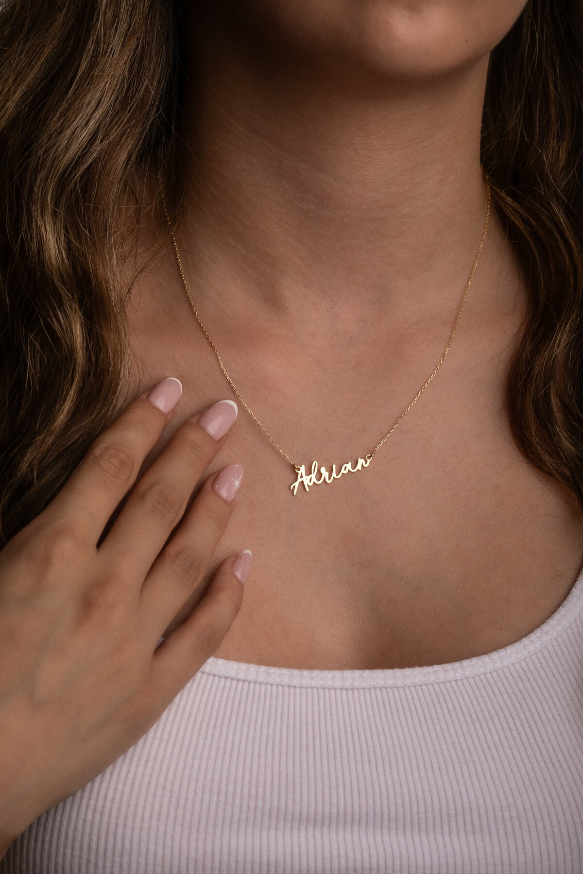 14 Ayar Altın İsimli Kolye