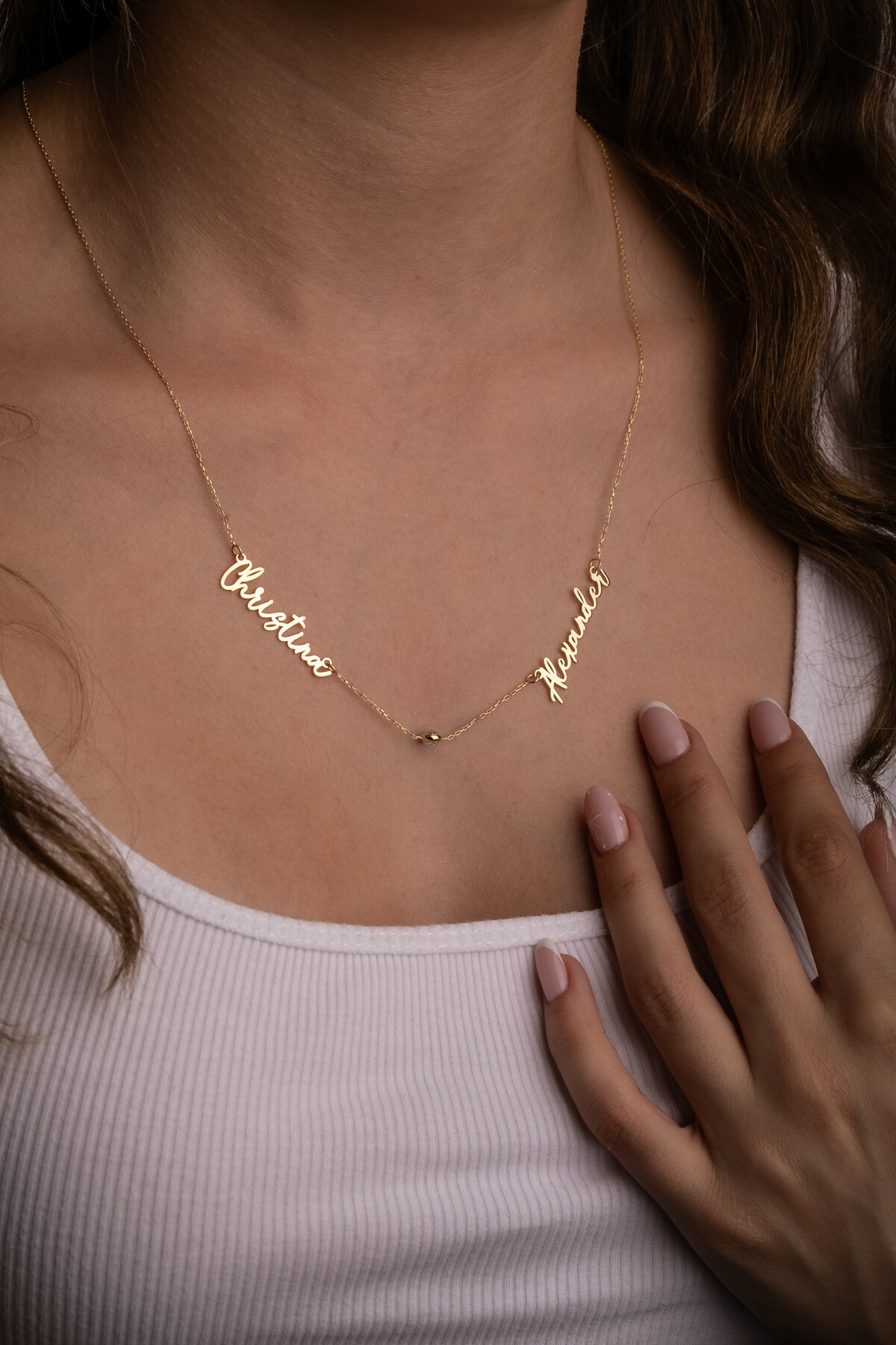 14 Ayar Altın İsimli Kolye