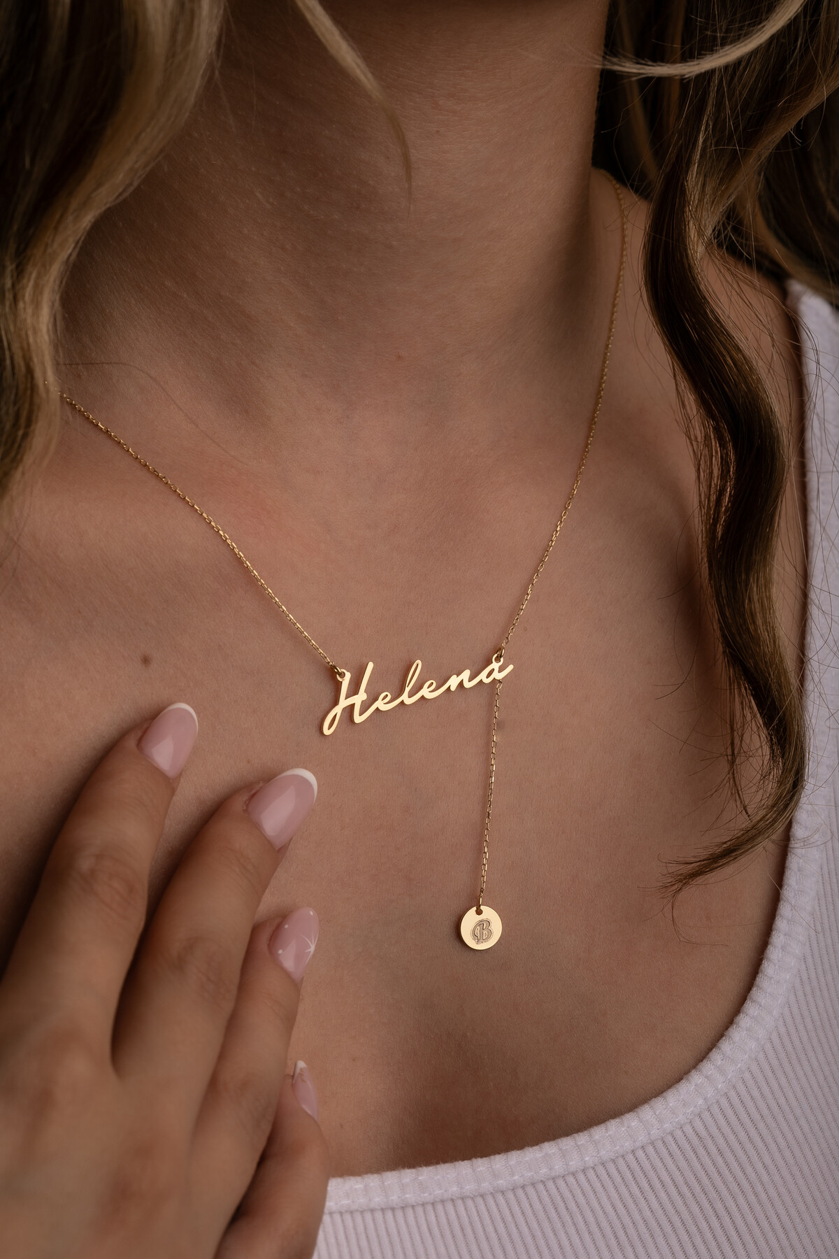 14 Ayar Altın İsimli Kolye