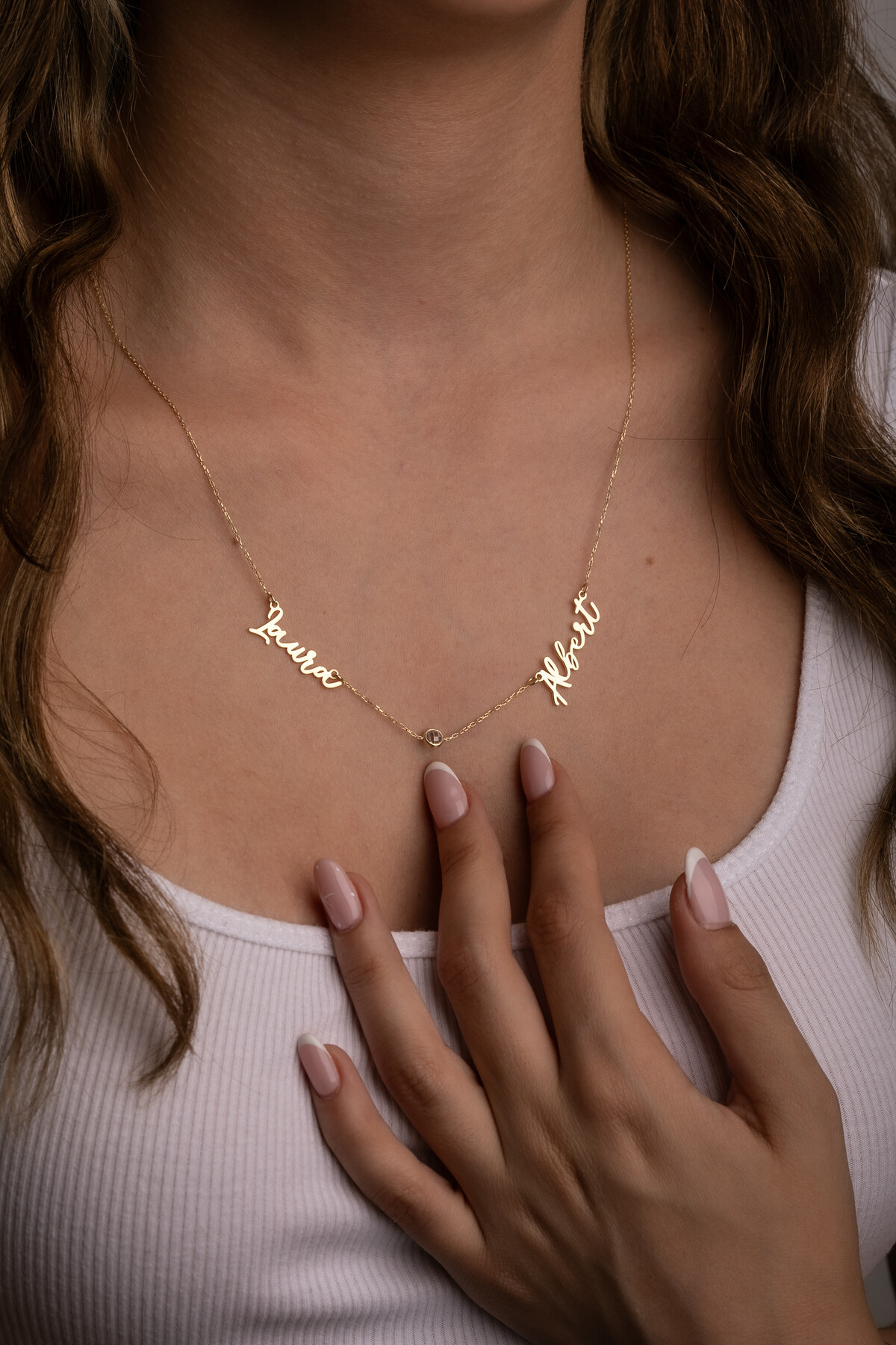 14 Ayar Altın İsimli Kolye