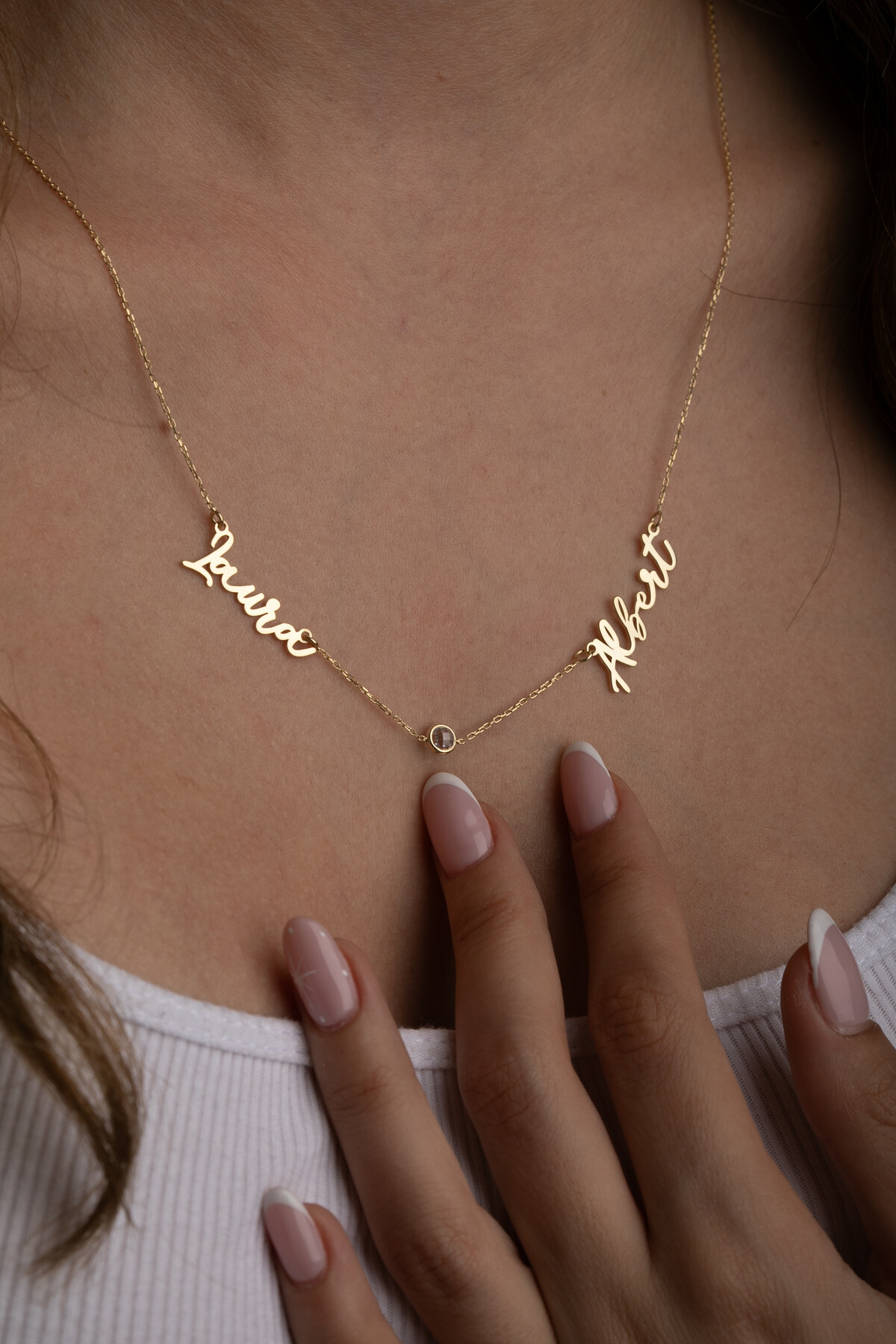 14 Ayar Altın İsimli Kolye