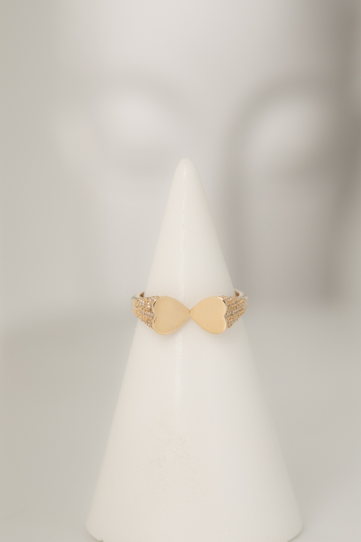 14 Ayar Altın Kalp Yüzük