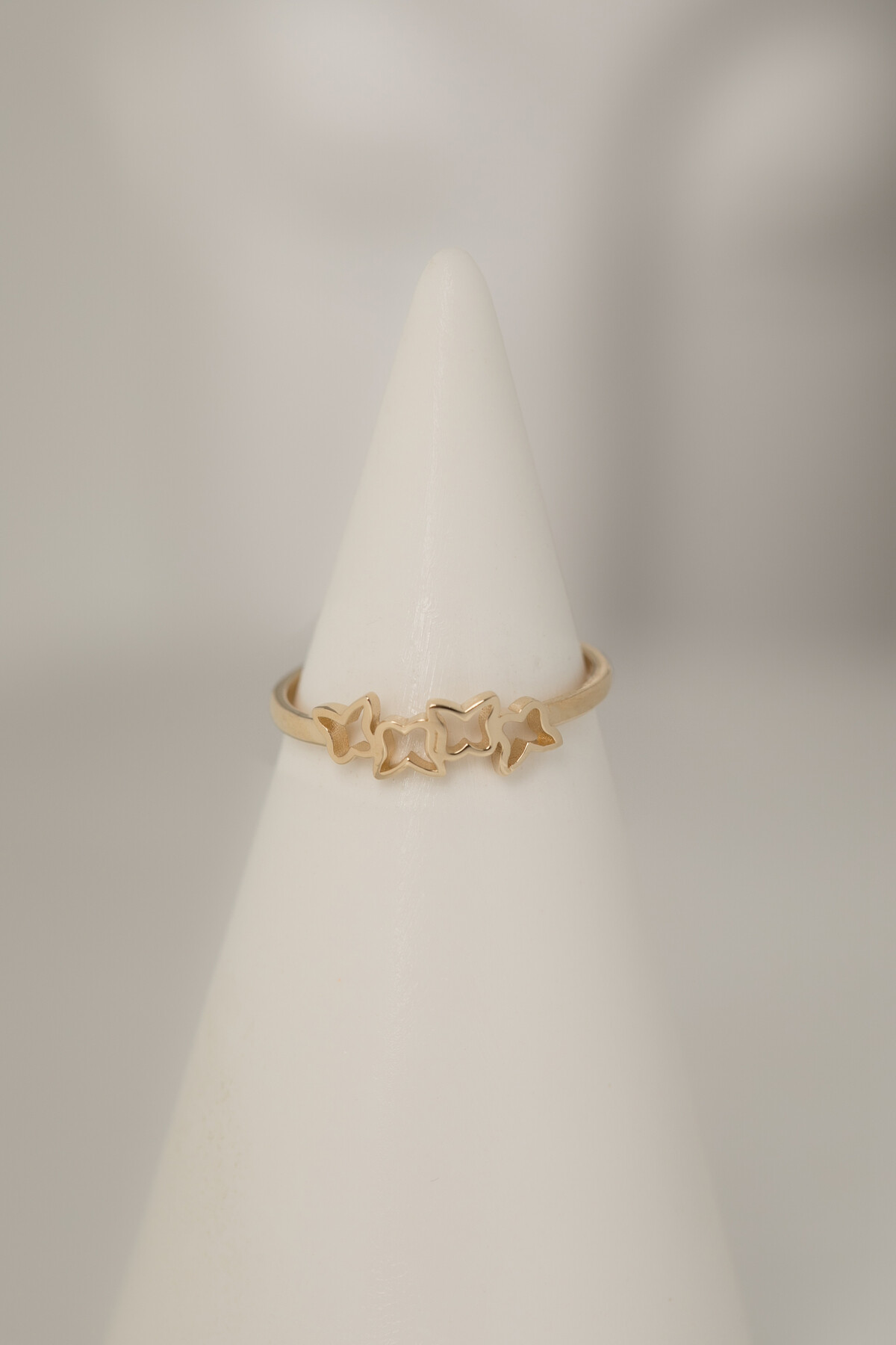 14 Ayar Altın Kelebek Yüzük