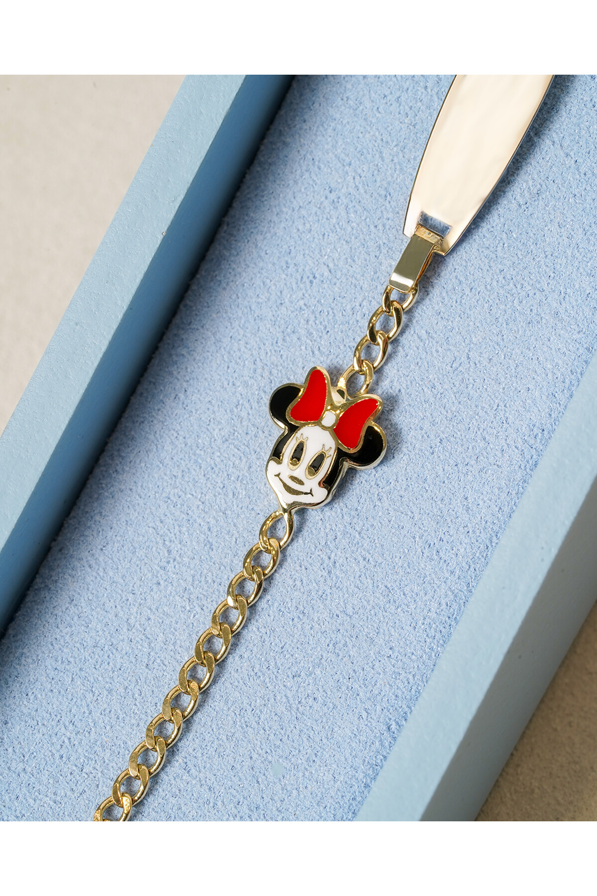 14 Ayar Altın Mickey Mouse Künye