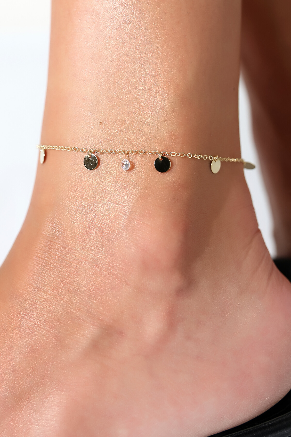 14 Ayar Altın Pul Sallantılı Halhal