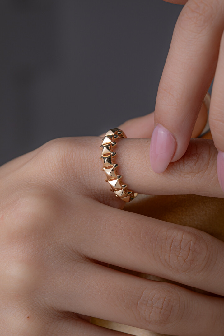 14 Ayar Altın Sade Taşsız Yüzük