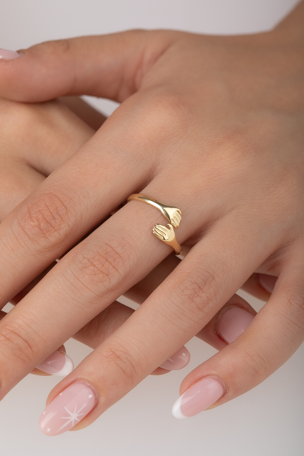 14 Ayar Altın Sevgi Yüzük