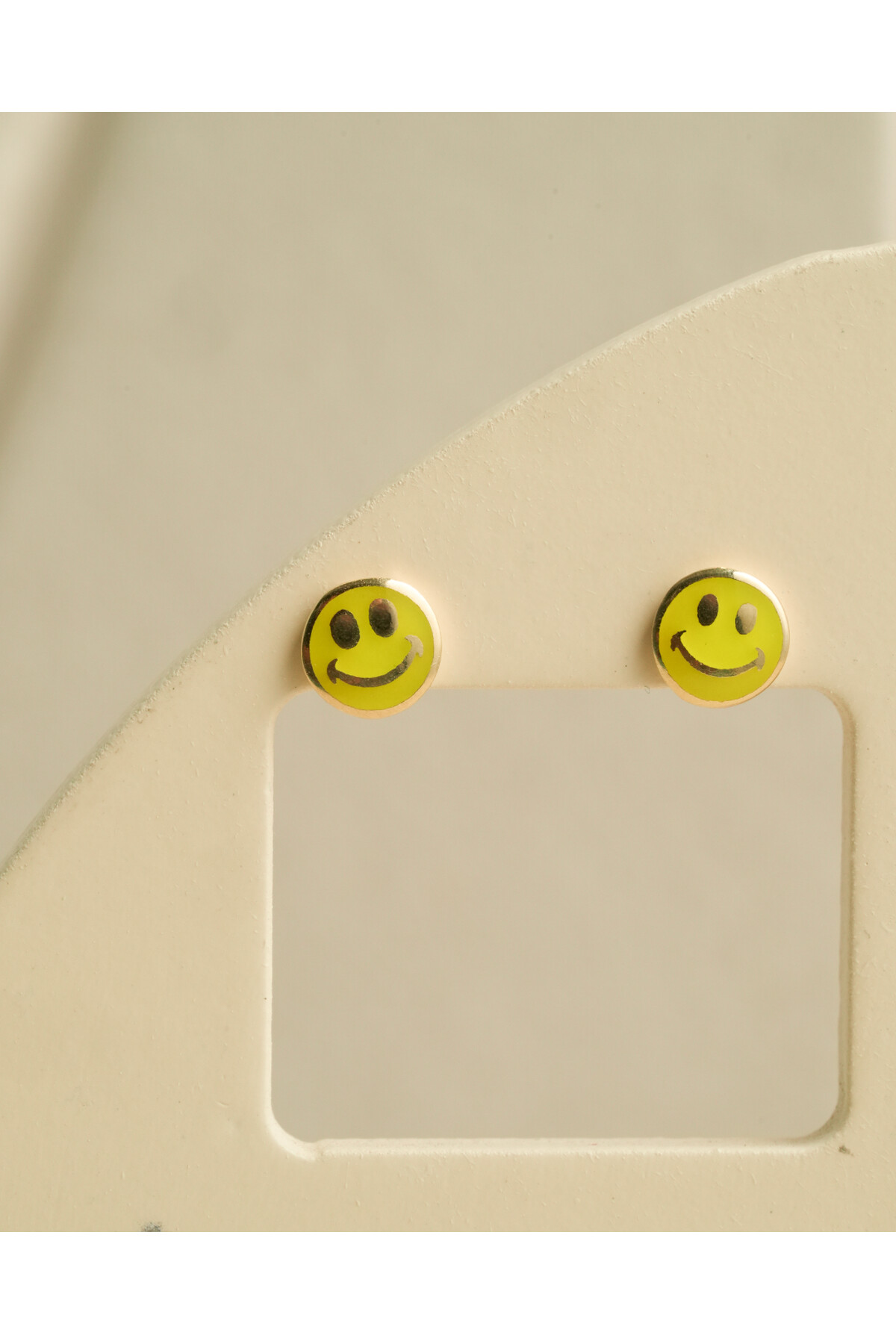 14 Ayar Altın Smile Çocuk Küpe