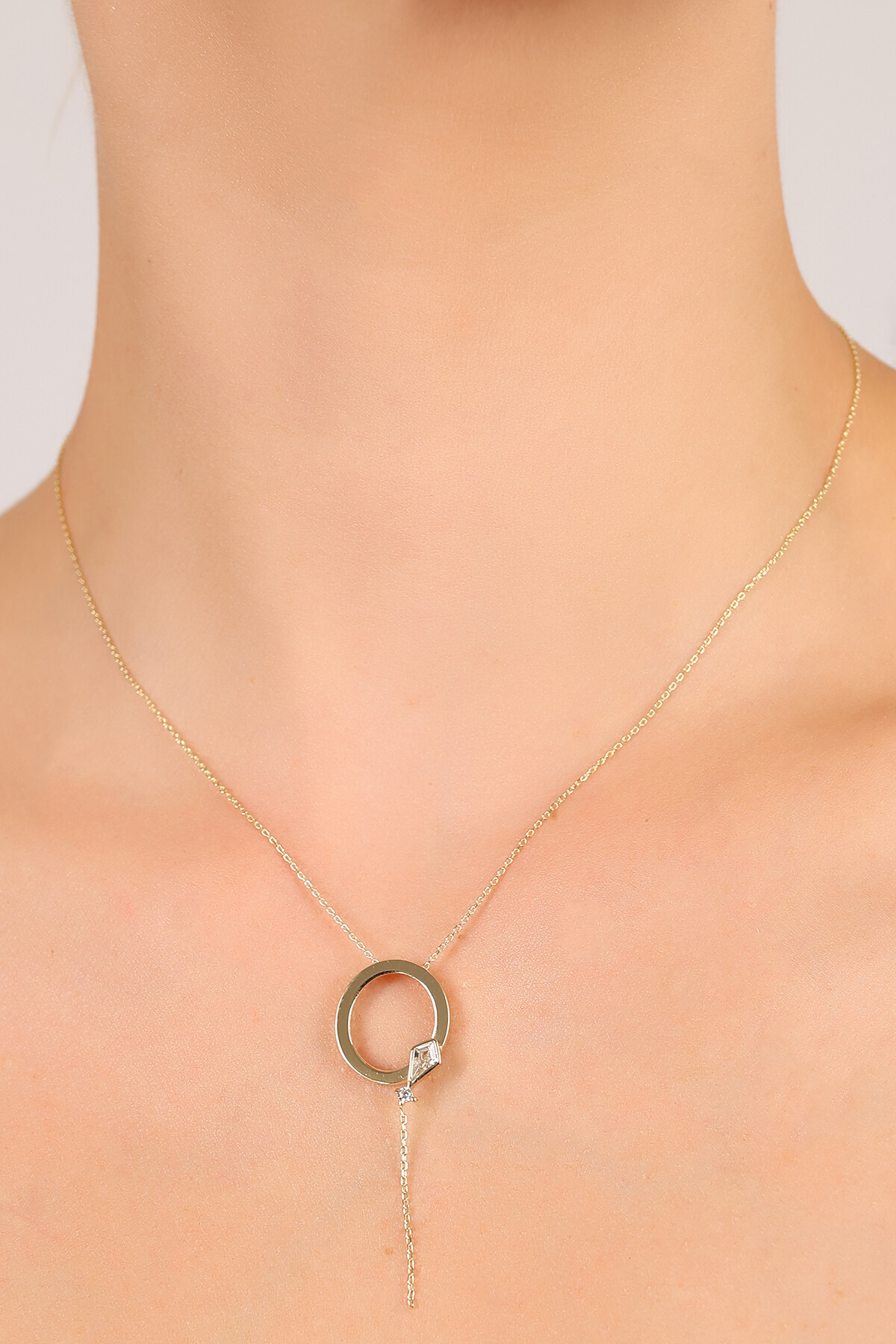 14 Ayar Altın Uçurtma  O Harfi Kolye