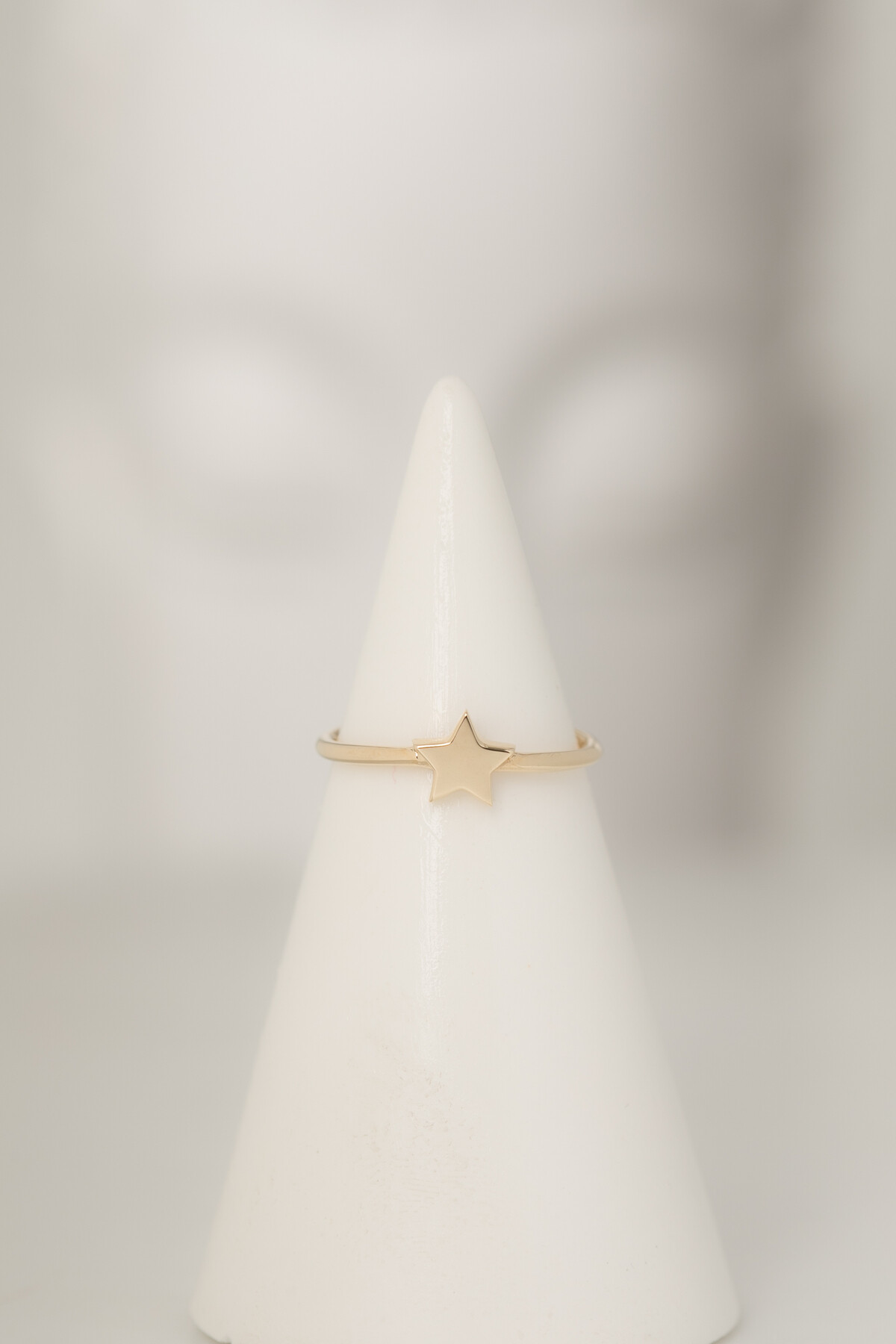 14 Ayar Altın Yıldız Yüzük