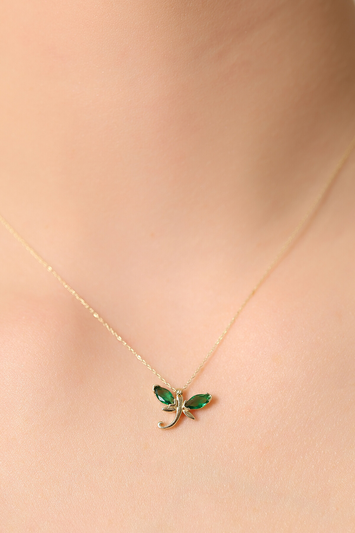 14 Ayar Altın Yusufcuk Kolye